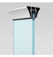Handrail HR-18 Aluminum Glass Railing Handrail Profile for Balcony and Staircase, Premium Wide Design, Durable Finish, Easy Installation for Indoor and Outdoor Projects 